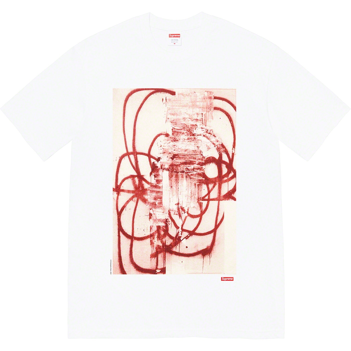Christopher Wool/Supreme 2001 Tee view 3